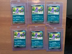 Pokemon Holo Black Star promo 078 Toxel Lot Of 6 Cards From Chaos Rising Set - Image 3