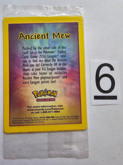 Ancient Mew SEALED Pokemon TCG Unopened 2000 Movie Promo Holo Card - VERY RARE - Image 2