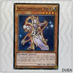 Satellarknight Vega - DUEA-EN020 - Common 1st Edition Yugioh - Image 1