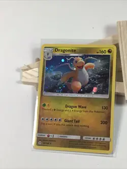 Dragonite - 96/149 Pokemon TCG Sun & Moon 2017 Cosmos Holo SWIRL Pokemon Card - Image 2