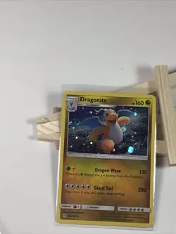 Dragonite - 96/149 Pokemon TCG Sun & Moon 2017 Cosmos Holo SWIRL Pokemon Card - Image 3