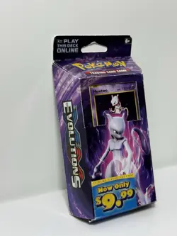 Mewtwo Mayhem Theme Deck Pokemon XY Evolutions TCG 60 Card 2016 Cracked Ice Holo - Image 3