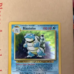 Pokemon Card - Blastoise 2/102 Rare Holo WOTC Base Set - LP - Image 2