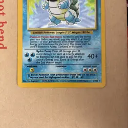 Pokemon Card - Blastoise 2/102 Rare Holo WOTC Base Set - LP - Image 3