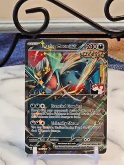 Pokemon TCG Roaring Moon ex 124/182 Prize Pack Series Cards Holo LP - Image 1