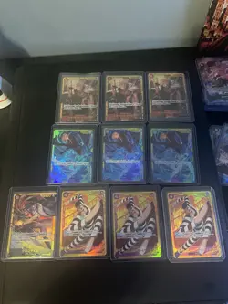 Bandai One Piece Card Game Vivi Starter Deck Japanese Foil Lot 10 Crocodile - Image 1