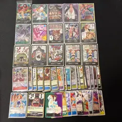 One Piece Card Game Lot Set Collector Parallels Hollow Pirate Flag League - Image 1