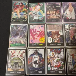 One Piece Card Game Lot Set Collector Parallels Hollow Pirate Flag League - Image 2