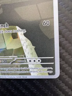 Pokemon TCG Golett 122/086 SV Black Bolt Holo Illustration Rare Card - Image 5