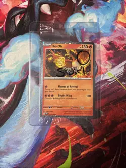 Pokemon TCG Ho-Oh Stamped Swirl, GameStop Promo Card Factory Sealed - Image 1