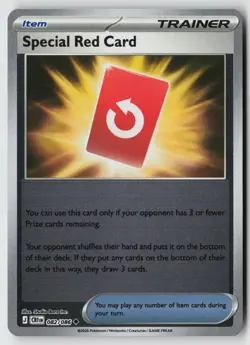 Special Red Card - Reverse Holo CRI 082/086 NM - Image 1
