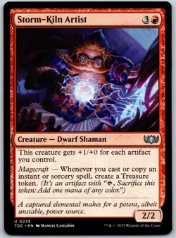 Storm-Kiln Artist U Commander: Tarkir: Dragonstorm 235 NM - Image 1