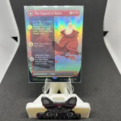The Legend of Roku (Borderless) MTG Avatar: The Last Airbender TLA 191 FOIL - Image 1