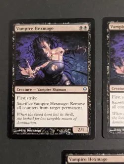 MTG Card - 3x Vampire Hexmage - Zendikar - NM/LP - Magic The Gathering #114/249 - Image 4