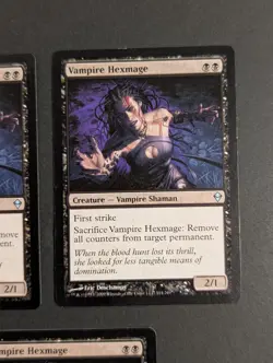 MTG Card - 3x Vampire Hexmage - Zendikar - NM/LP - Magic The Gathering #114/249 - Image 5