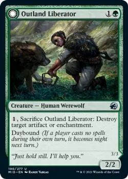 LP - Outland Liberator [MID - 190] Innistrad: Midnight Hunt - Image 1