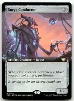 Surge Conductor (Extended Art) #39 (NM) Edge of Eternities EOC Magic MTG - Image 1