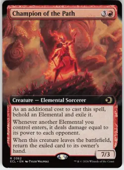 CHAMPION OF THE PATH (EXTENDED ART) 362 R NEAR MINT - Image 1