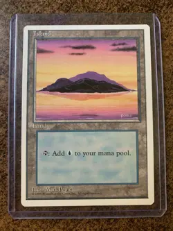 Island (C) MTG Core Set 4th Edition Regular - Image 1