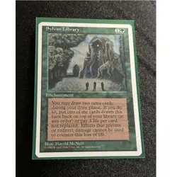 Wizards of the Coast Sylvan Library Enchantment Core Set 4th Ed 1995 Rare Green… - Image 1