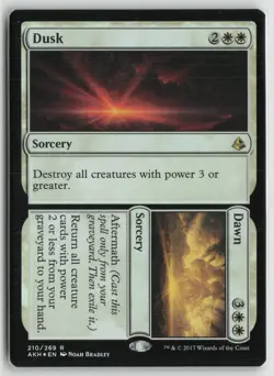 Dusk // Dawn Lightly Played Foil 210 Amonkhet Magic: The Gathering - Image 1