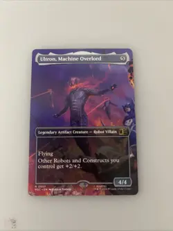 Ultron, Machine Overlord (Borderless) Commander: Marvel Super Heroes Regular - Image 1
