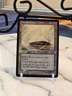 MTG Barren Moor Onslaught Foil LP - Image 1