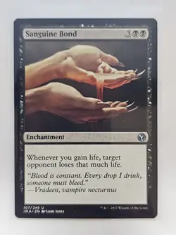 Mtg - Sanguine Bond - Iconic Masters (IMA) - Uncommon - #107 - NM - Image 1