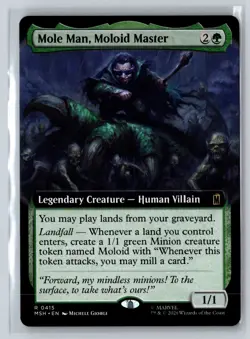 Mole Man, Moloid Master Marvel Super Heroes - FOIL - NM MTG - Image 1