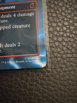 Mjolnir, Hammer of Thor (Borderless) Mythic 0339 MTG Marvel Super Heroes NM/M - Image 3