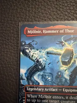 Mjolnir, Hammer of Thor (Borderless) Mythic 0339 MTG Marvel Super Heroes NM/M - Image 5