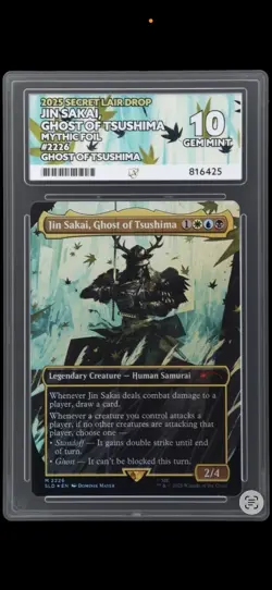 Ghost of Tsushima - MTG - FOIL Jin Sakai, Atsu, path to exile ACE 10 - Image 3