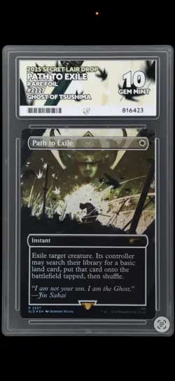 Ghost of Tsushima - MTG - FOIL Jin Sakai, Atsu, path to exile ACE 10 - Image 5