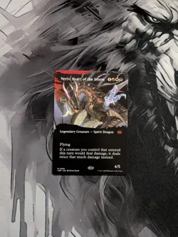 Neriv, Heart of the Storm (Borderless) Tarkir: Dragonstorm Regular NM - Image 1