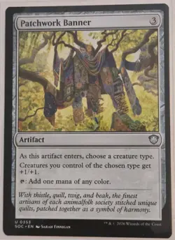 Patchwork Banner Commander: Secrets of Strixhaven Regular - Image 1