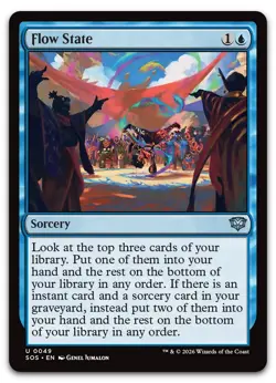 Flow State #49 (NM) Secrets of Strixhaven SOS Magic MTG - Image 1