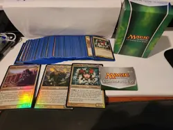 Magic The Gathering Commander 2013 Nature of the Beast Deck Sleeved Complete - Image 1