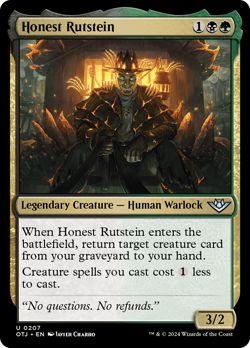 Honest Rutstein (Foil) - 207 - OTJ - Near Mint - MTG - Image 1