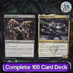 Eriette of the Charmed Apple COMMANDER DECK Aura Lifedrain Orzhov MTG Custom EDH - Image 3