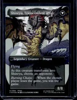 MTG - Zenos yae Galvus - FOIL Borderless - Final Fantasy - FIN 0384 - Image 2