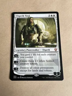 MTG - Elspeth Tirel - Phyrexia: All Will Be One Commander - Image 1