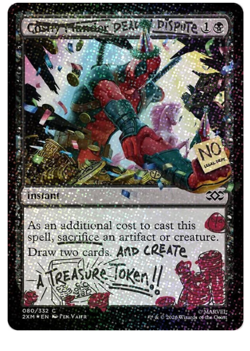 Deadly Dispute (080) - Pool Party Foil Secret Lair MTG - Image 1