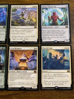 Mtg Marvel Commander Wakanda lot - Image 3
