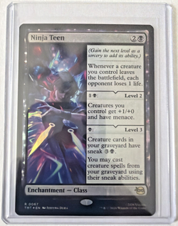 MTG Ninja Teen Foil #67 Teenage Mutant Ninja Turtles TMT 2026 Rare NM - Image 1