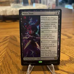 Magic The Gathering Ninja Teen Teenage Mutant Ninja Turtles Foil - Image 1