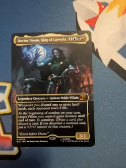 Doctor Doom, King of Latveria (Borderless) 6 Commander: Marvel Super Heroes NM - Image 1