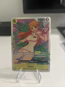 One Piece Nami OP08-106 Two Legends Foil SR - Image 1