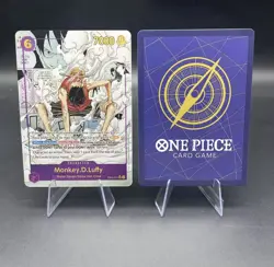 (Proxy)One Piece English EB02-061 Monkey D Luffy Manga Alternate Art Secret Rare - Image 1