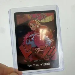 One Piece Card Game DON!! Card Nami Extra Booster English Edition Foil - Image 1