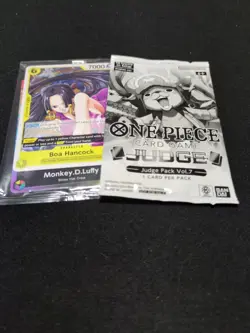 (Random Lot Of 2) One Piece TCG: Boa Hancock Promo Pack + Vol. 7 Judge Pack - Image 1